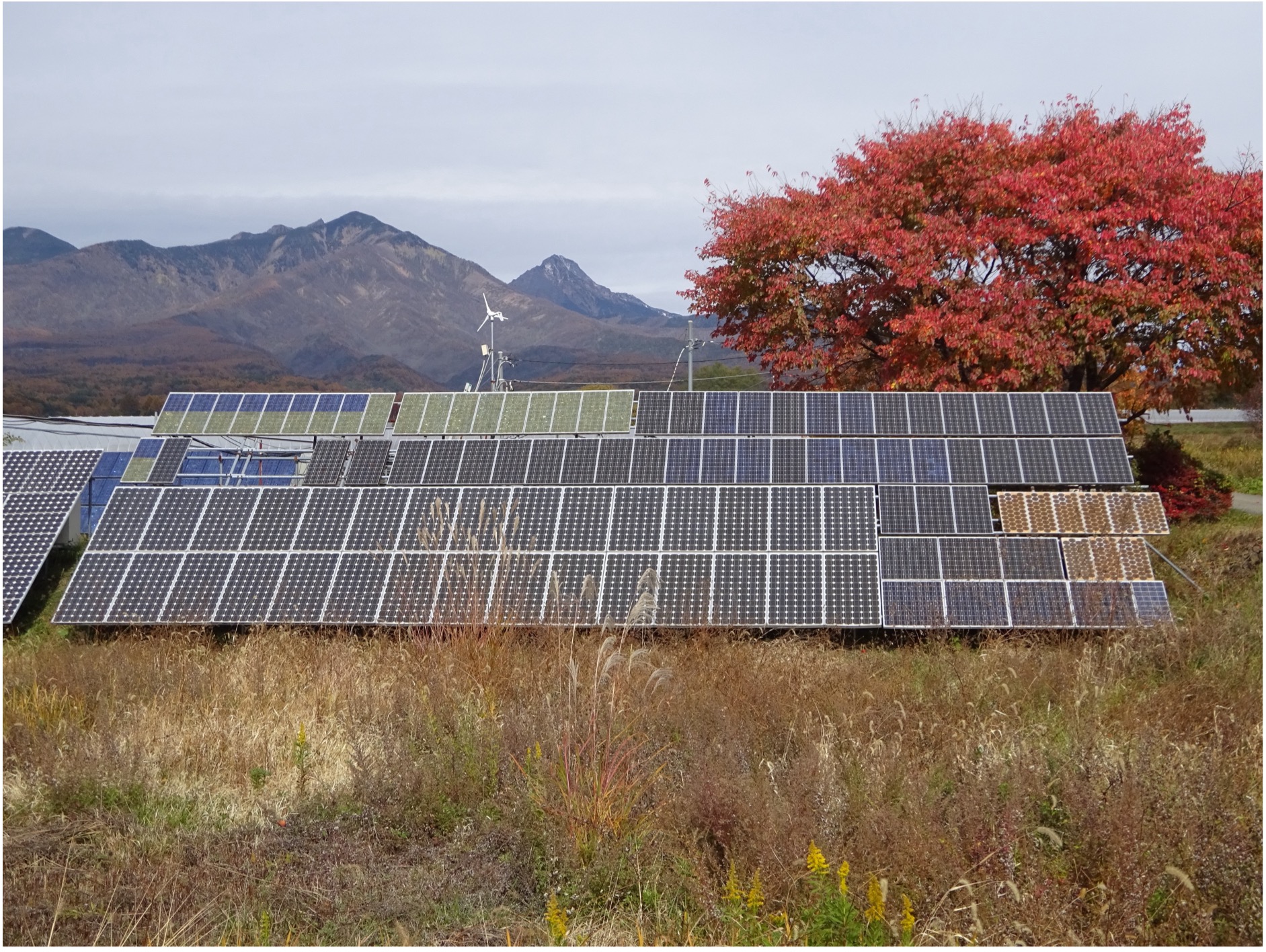 28年地中にあった単管パイプ架台の劣化について 1 - 浅川太陽光発電所